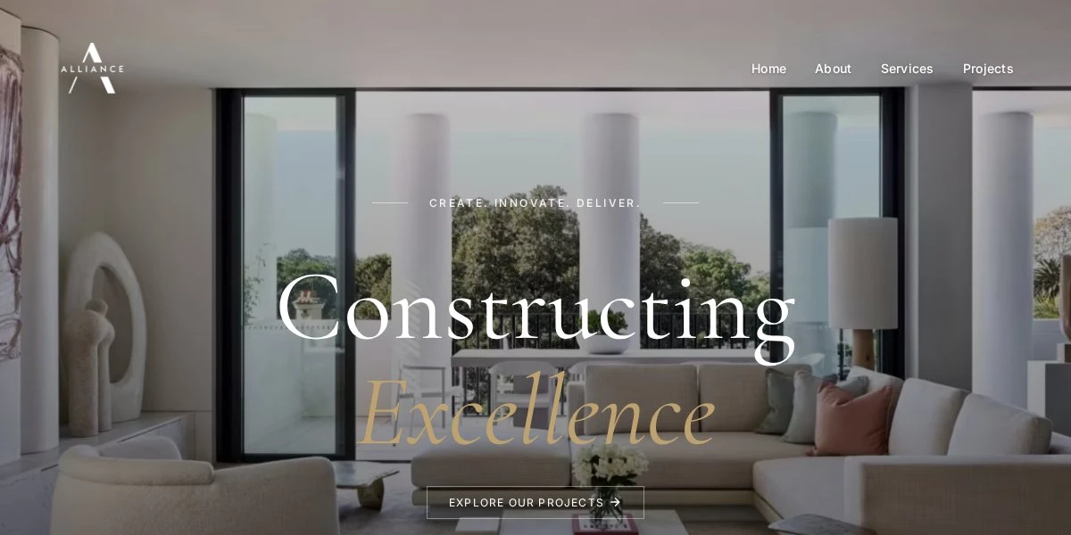 Alliance Living website